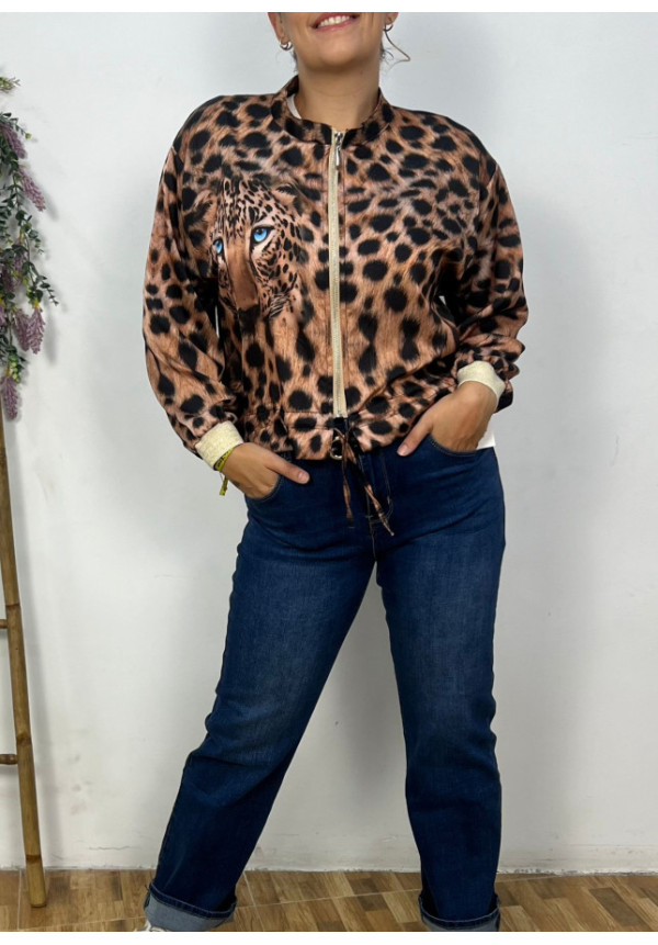 Bomber Leopardo