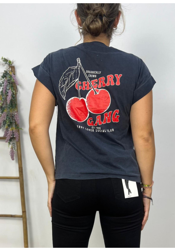 Camiseta Básica Gris