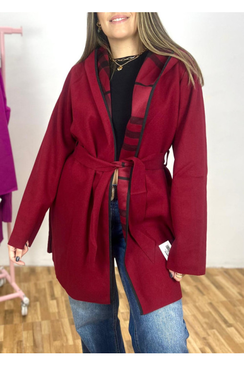 abrigo nieves rojo
