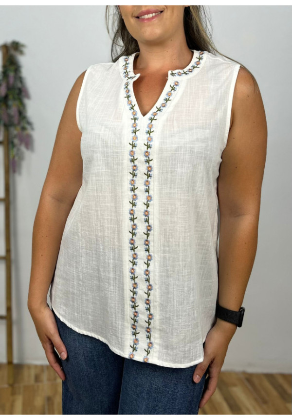 Blusa florencia azul