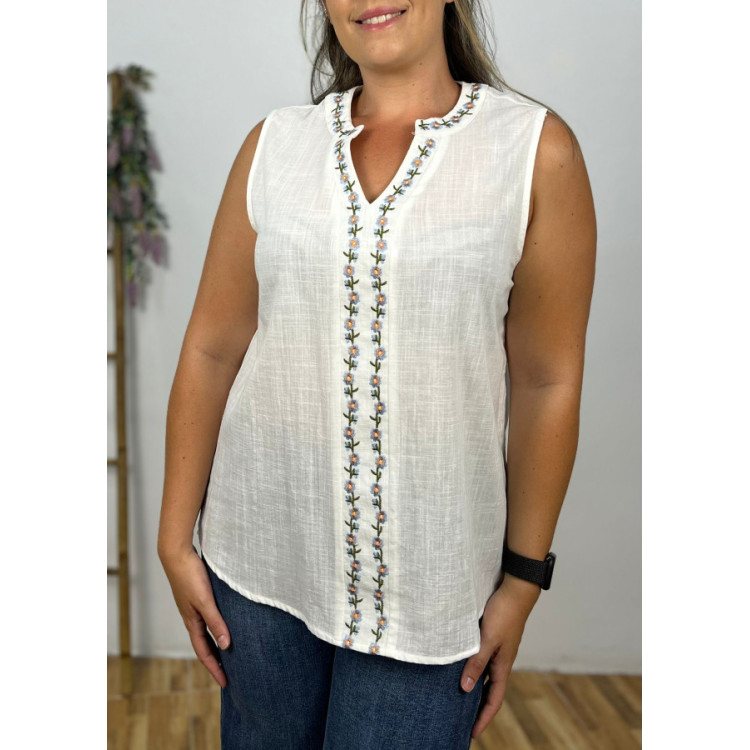 Blusa florencia azul