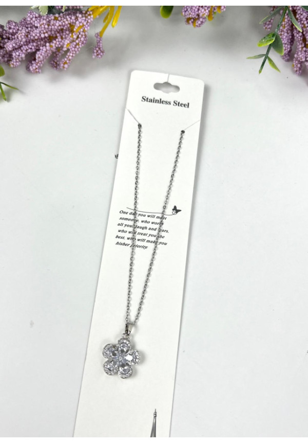 Collar Flor Brillante