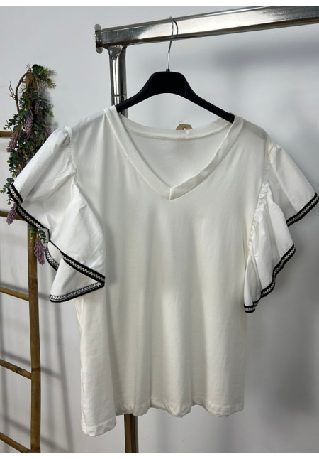 Camiseta volante filo