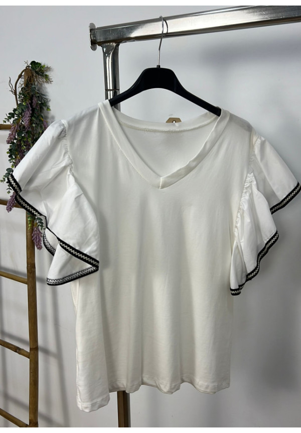 Camiseta volante filo
