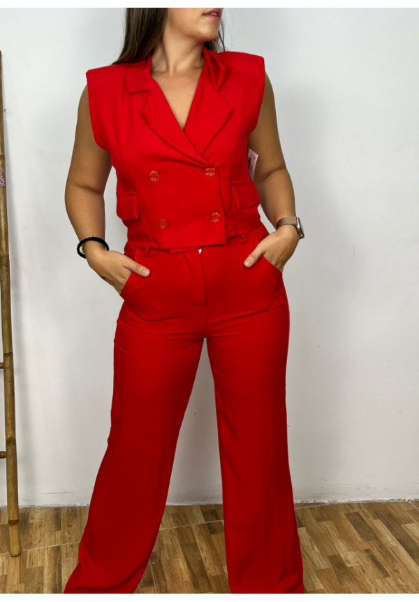conjunto lino hombreras