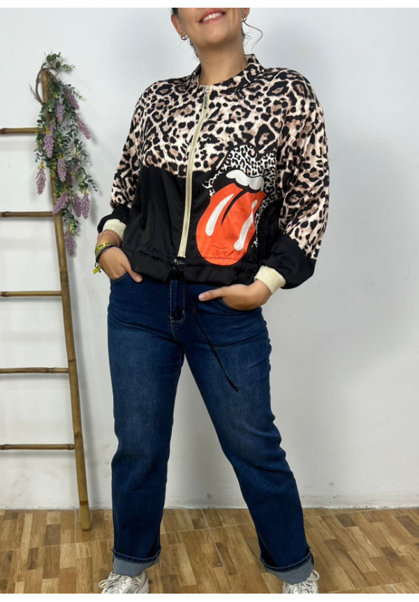 Bomber Leopardo