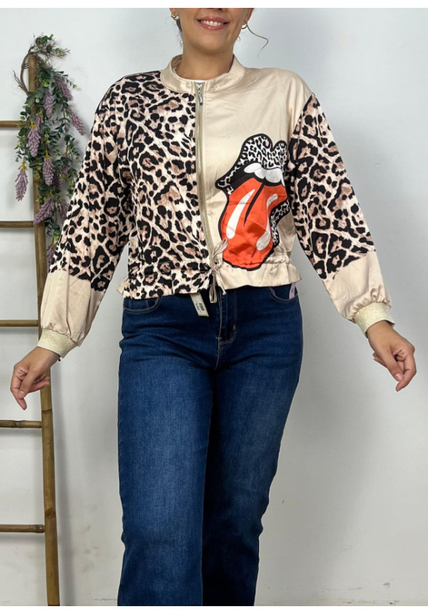 Bomber Leopardo