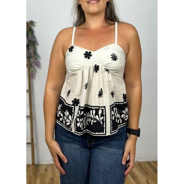 Blusa Flores