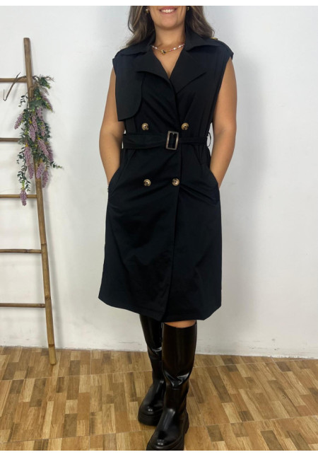 Vestido Gabardina