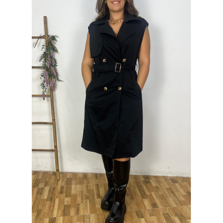 Vestido Gabardina