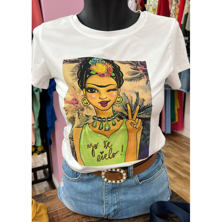 Camiseta Básica Estampada