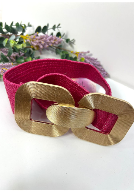Cinturón fucsia