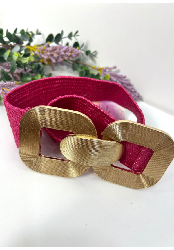 Cinturón fucsia