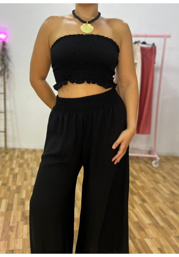 Conjunto top bandana