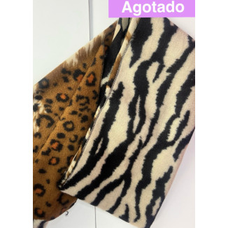 pashmina animal print