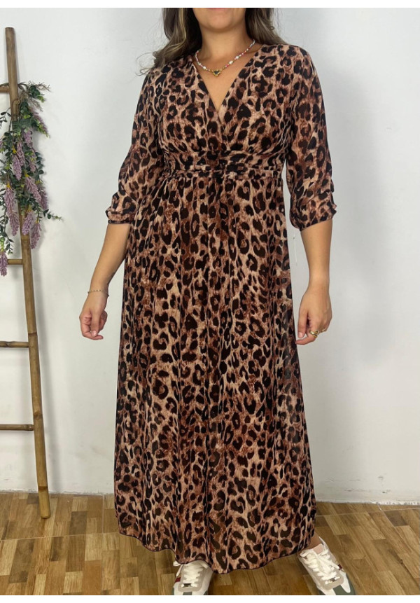 Vestido Leopardo