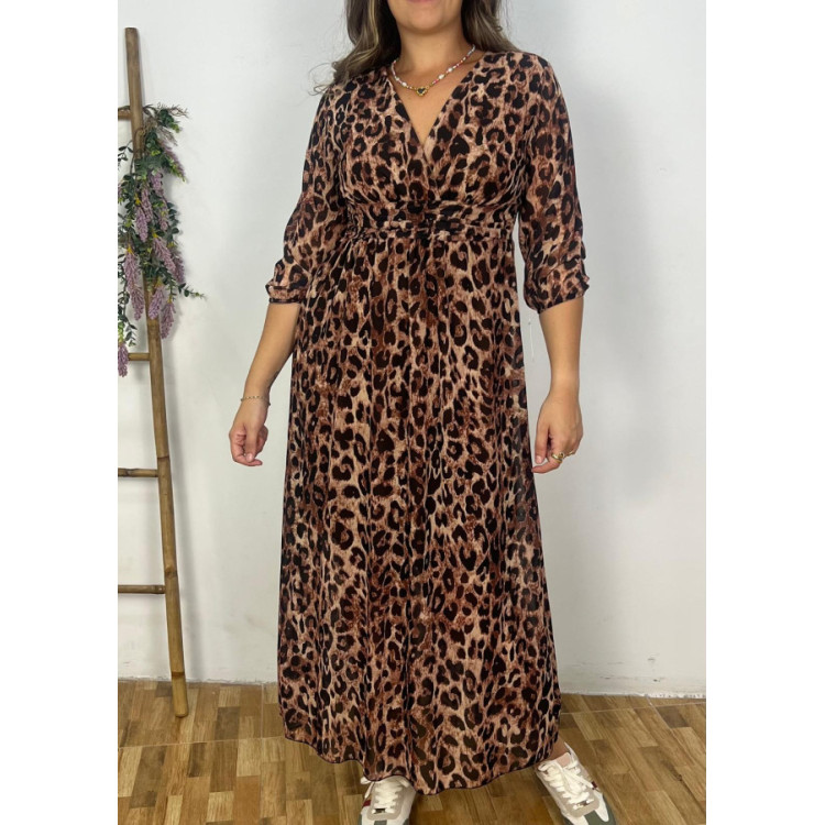 Vestido Leopardo