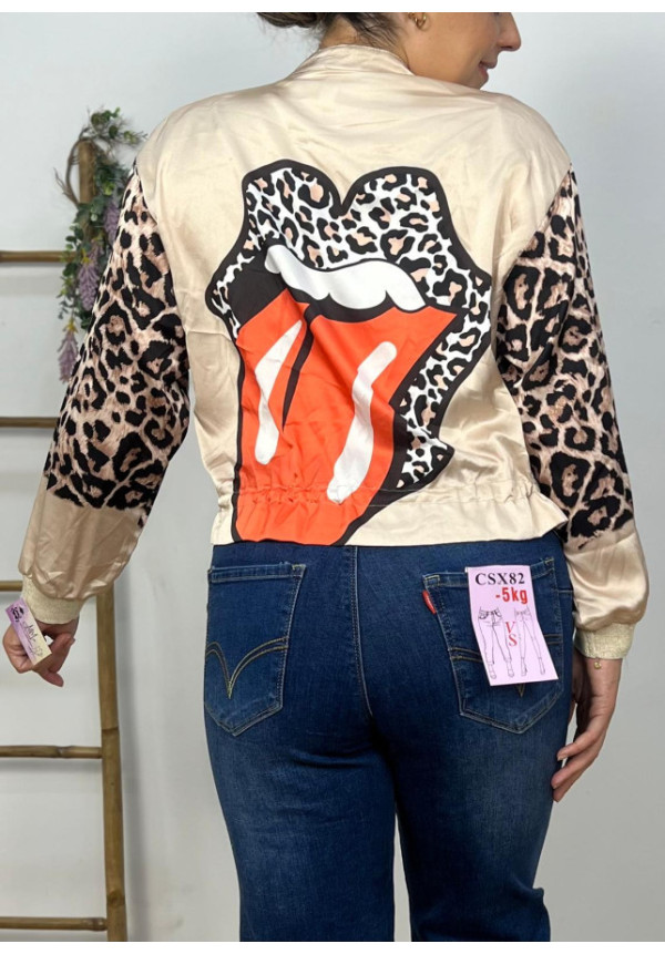 Bomber Leopardo