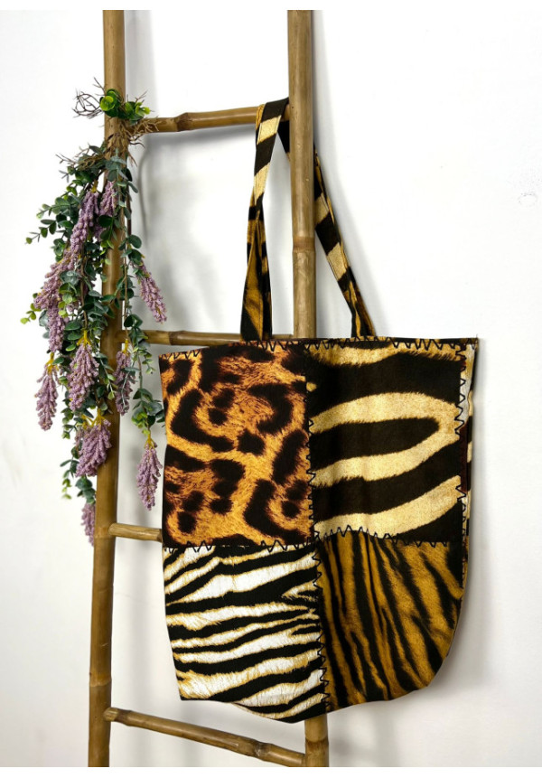 Tote Bag Animal Print
