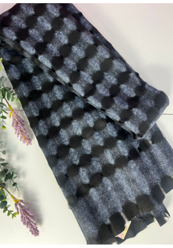 pashminas rombos calados