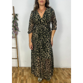 Vestido Leopardo