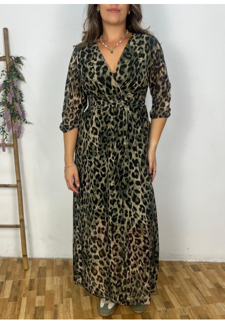 Vestido Leopardo