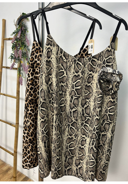 blusa animal print