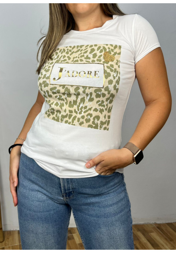 Camiseta Básica Estampada