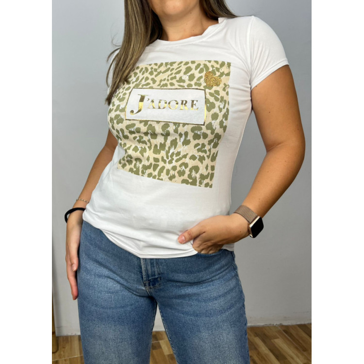 Camiseta Básica Estampada