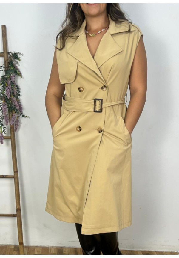 Vestido Gabardina